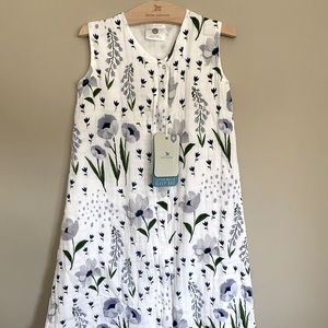 NWT Little Unicorn muslin sleep sack Size L